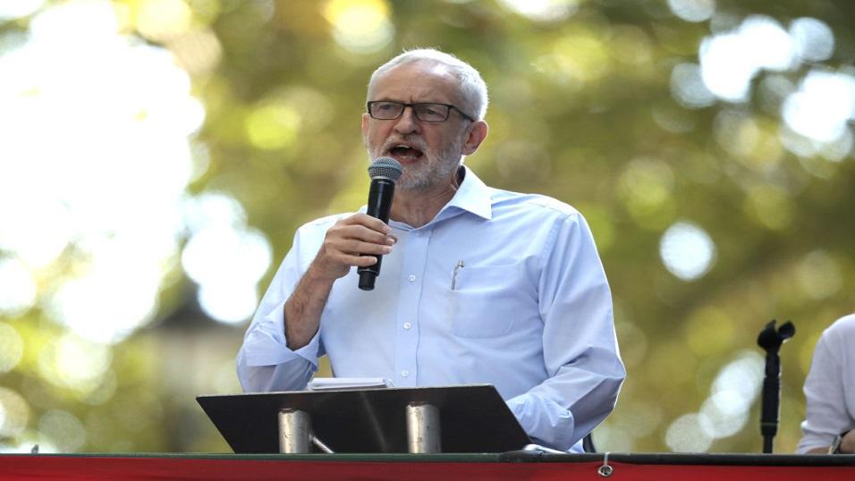 Labour leader Jerermy Corbyn